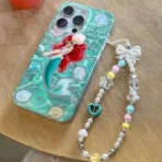 Under Sea Mermaid Phone Case with Charm