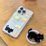 Cat MagSafe Case with Magnetic Pop Socket