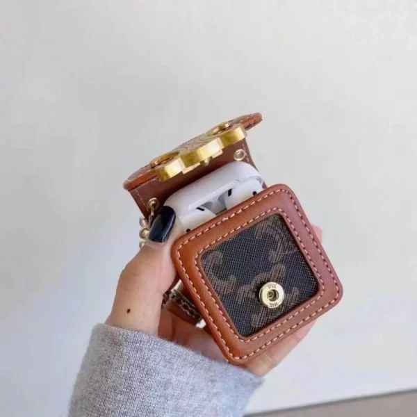 Luxury Brand Handbag-Inspired AirPods Case