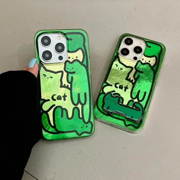 Graffiti Cats Stand Case