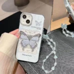 Sparkling Diamond Butterfly Case