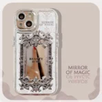 Beauty is Me Mirror Case with Pendant Charm