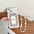 Beauty is Me Mirror Case with Pendant Charm