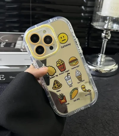 Snack Attack Mirror Case