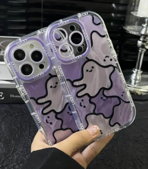 Purple Ghost Glow Case