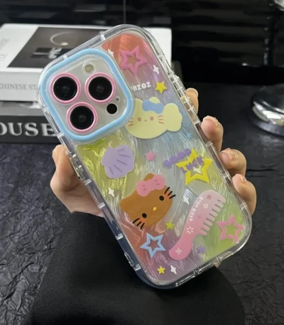 Kawaii Breeze Holographic Case