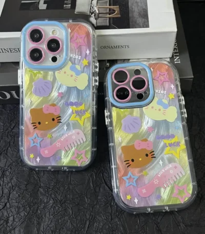 Kawaii Breeze Holographic Case