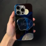 Celestial Harmony Grip Case with Unique Pop Socket