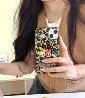 Powerpuff Girls Luxe Leopard 3D Case