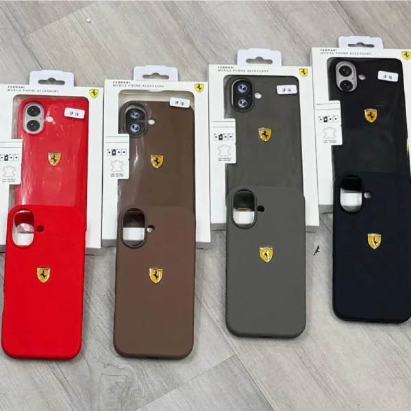 Ferrari Luxe Silicon Case