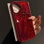 Ruby Sparkle Bow Luxe Case