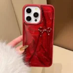 Ruby Sparkle Bow Luxe Case