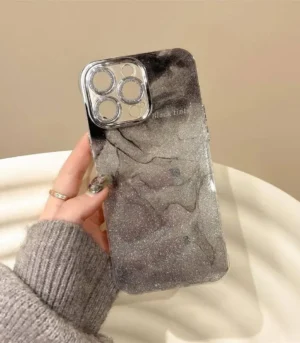 Galaxy Glitter Marble Phone Case