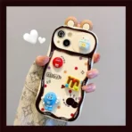 3D Candy Camera Slider Phone Case