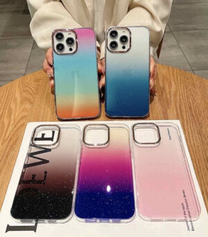 iPhone Sprinkle Glitter Transparent Case