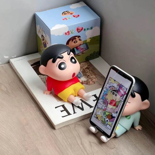 Lazy Shinchan Phone Stand – Cute & Functional Holder