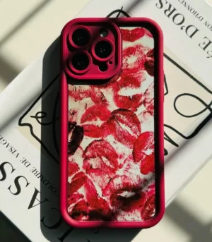 iPhone Kiss Print Luxe Case